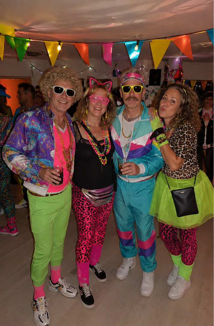Foute party decoratie en aankleding